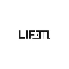Obraz premium Lift creative logo design.