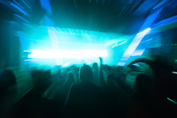 silhouette of people dancing in nightclub people dancing nightclub rave edm music 