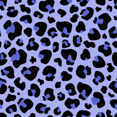 Fototapeta premium Seamless pattern Leopard print . Leopard background vector illustration