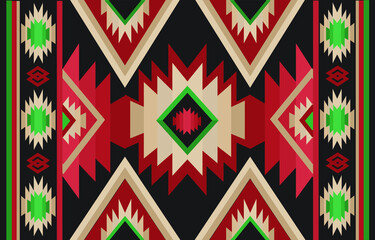 pattern southwest style  Geometric Abstract Background , illustration 