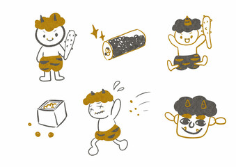 節分セット(2色)