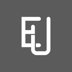 Grey white EU vector logo template