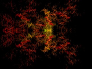 Imaginatory fractal background Image