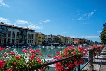 Hafen, Peschiera del Garda, Venetien, Italien