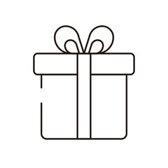 Online shopping vector line icon - app and mobile web responsive