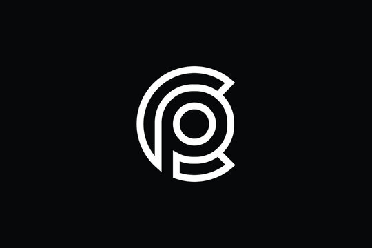 CP logo letter design on luxury background. PC logo monogram initials letter concept. CP icon logo design. PC elegant and Professional letter icon design on black background. C P PC CP