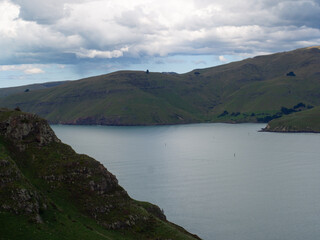Scenic View Of Lyttleton Harbour