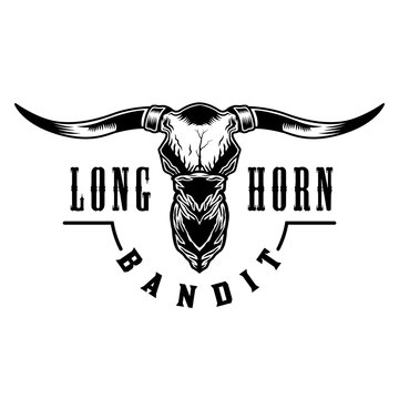 Bandit Longhorn Bull Head