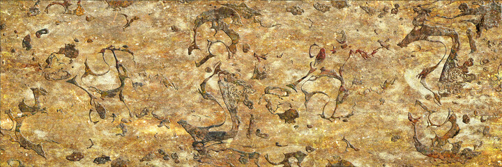 beige marble surface with veins and glossy abstract texture background. backdrop illustration in high resolution. raster file for designer's use