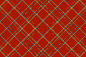 Plaid pattern seamless. Check fabric texture. Stripe square background. Vector textile design.