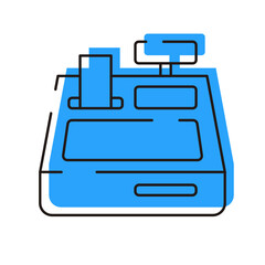 E-commerce, online shopping and delivery elements - minimal thin line web icon. Outline icon. Simple vector illustration.