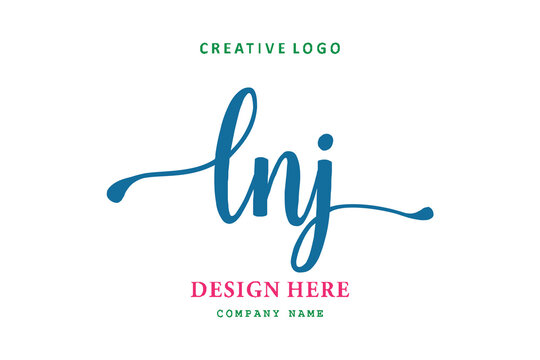 LNJ lettering logo is simple, easy to understand and authoritative