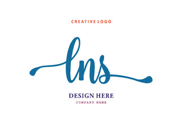 LNS lettering logo is simple, easy to understand and authoritative