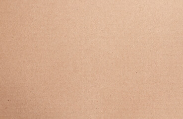 Fototapeta premium Cardboard sheet texture background, detail of recycle brown paper box pattern.