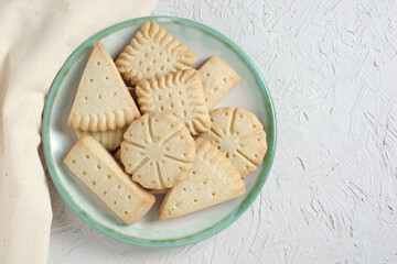 Various shortbread cookies