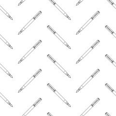 Pen seamless pattern