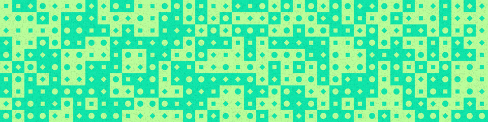 Abstract Geometric Pattern generative computational art illustration