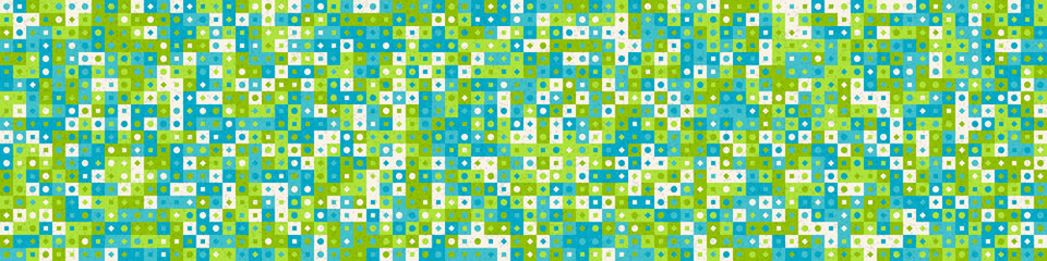 Abstract Geometric Pattern generative computational art illustration