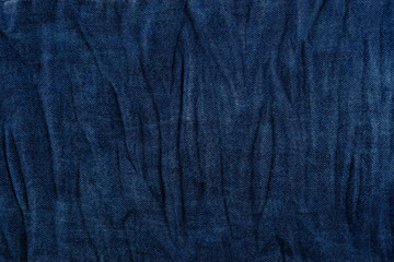 Blue jeans fabric. Denim jeans texture of denim jeans background.