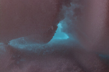 Winter texture, snow background macro shoot