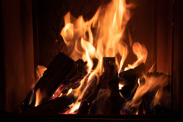 Kaminfeuer