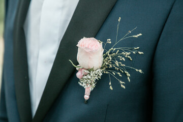 Détails lors d'un mariage