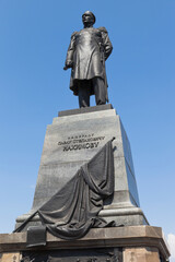 Monument to Pavel Stepanovich Nakhimov in the city of Sevastopol, Crimea