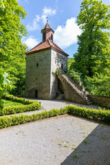 Fototapeta na wymiar Schaumburg (Burg), Rinteln, Landkreis Schaumburg, Niedersachsen, Deutschland