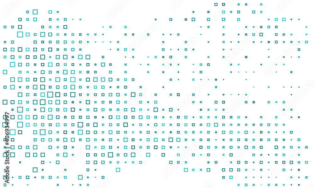 Aufkleber Light blue vector layout with squares. Pattern can be used for any projects.