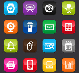Office icons set