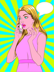 woman talking on the phone