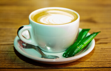 Morning coffee.