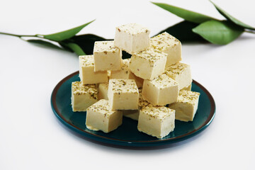 traditional Eastern Turkish delight sweetness of halva

