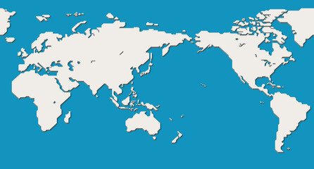 世界地図3DCG