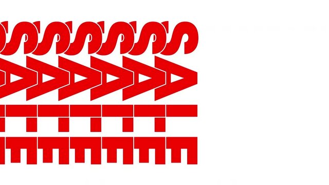 4K vertical SALE animated kinetic typography. Motion graphic