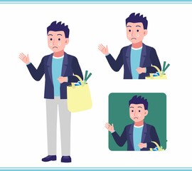 Young man in a jacket