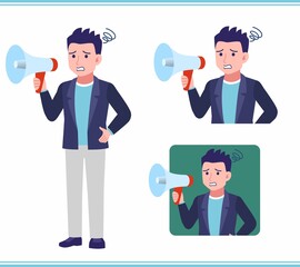 Fototapeta premium Young man in a jacket