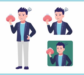 Young man in a jacket