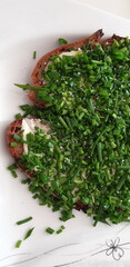 Brot mit Schnittlauch - Frühstücksbrot