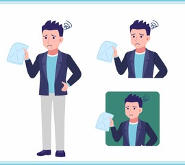 Young man in a jacket