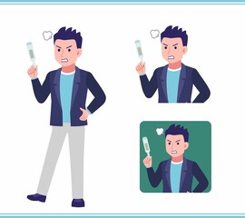 Young man in a jacket