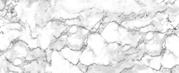 White marble texture with natural pattern for background or design art work.