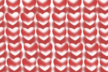 Background with hearts. Valentine's Day or Valentine's Day, the most romantic holiday is celebrated in most countries of the world on February 14