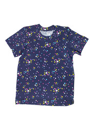 children's colored T-shirt on a white background