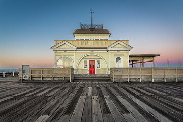Fototapeta premium End of St Kilda Pier