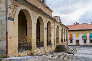 Fototapeta premium Iurreta town in Vizcaya province, Spain