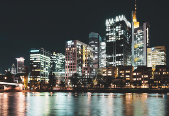 Nacht in Frankfurt am Main