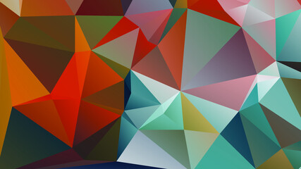 Abstract Color Polygon Background Design, Abstract Geometric Origami Style With Gradient. Presentation,Website, Backdrop, Cover,Banner,Pattern Template