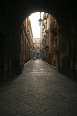 Fototapeta premium Streets of Catania