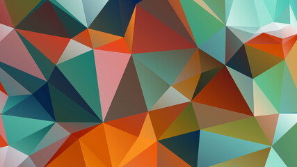 Abstract Color Polygon Background Design, Abstract Geometric Origami Style With Gradient. Presentation,Website, Backdrop, Cover,Banner,Pattern Template